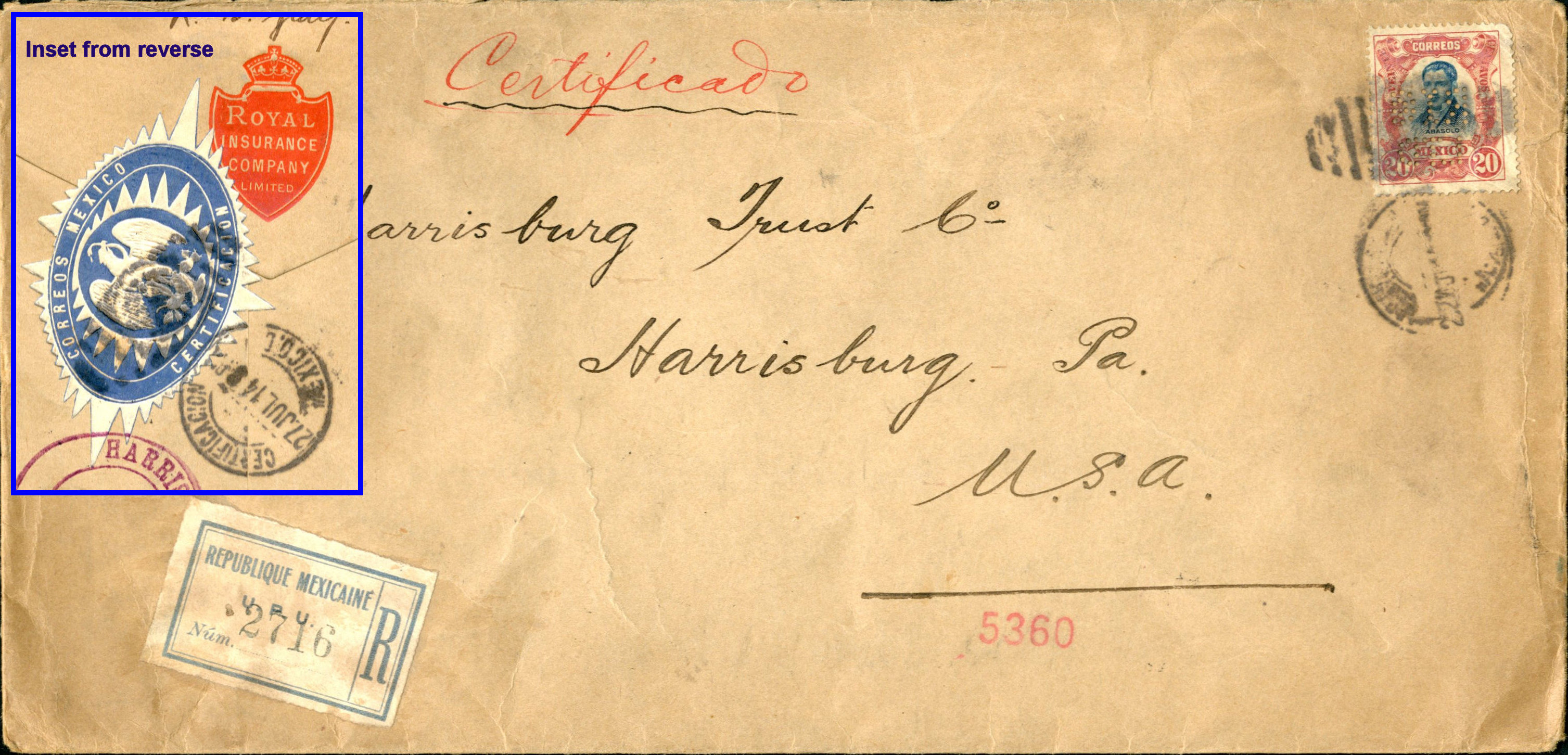 Royal Insurance Company, Ltd, cover